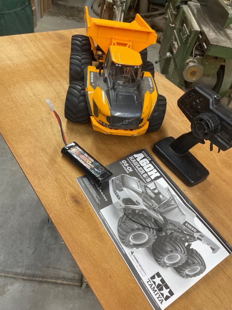 TAMIY G6ー01シャーシ　プロポ・バッテリー付き