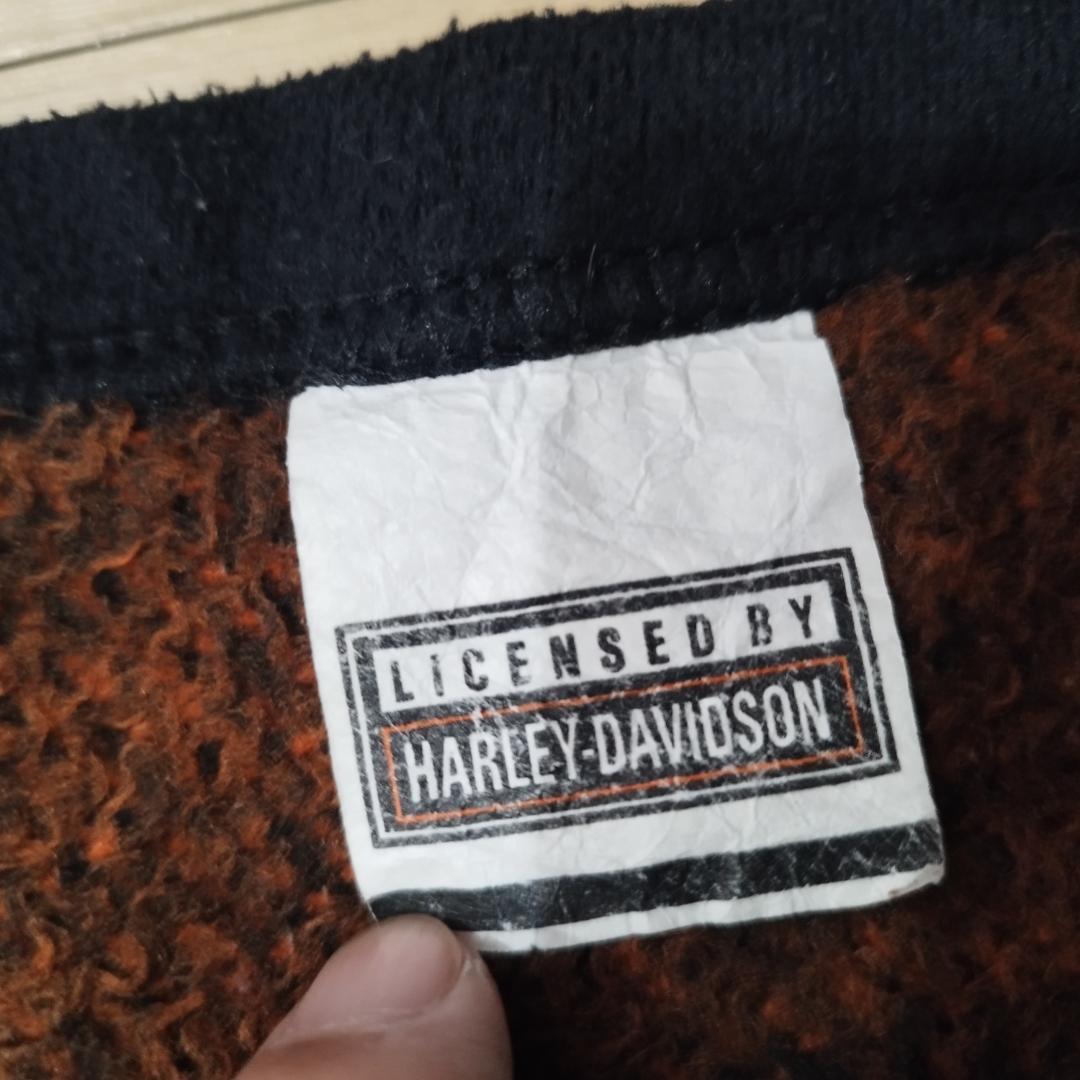 ハーレーダビッドソン ビンテージ ブランケット アンティーク 古着屋 IO74
