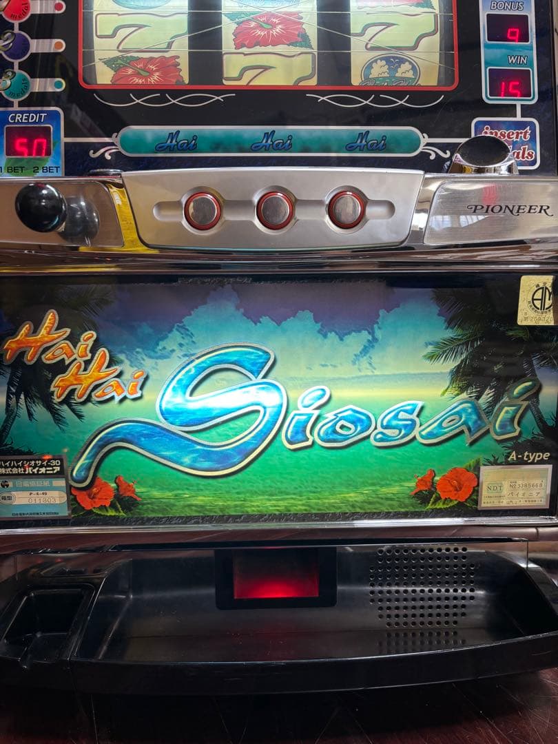 【送料無料】名機！ハイハイシオサイ３０ パイオニア ４号機 不要機付