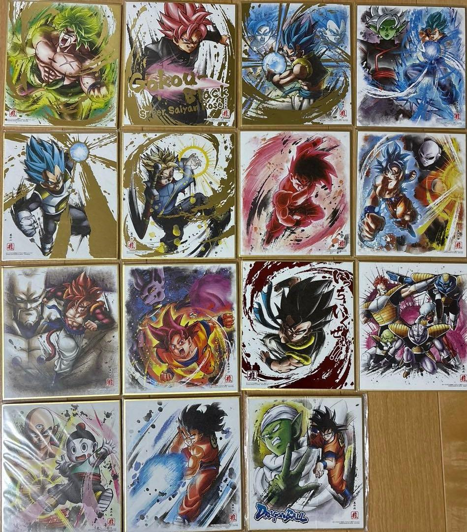 ドラゴンボール　イラスト色紙