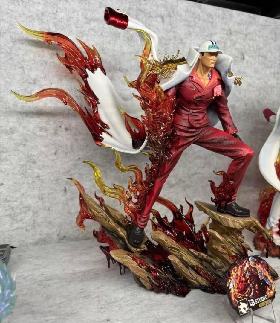 ワンピース サカズキ ガレージキット ガレキ スタチューX③