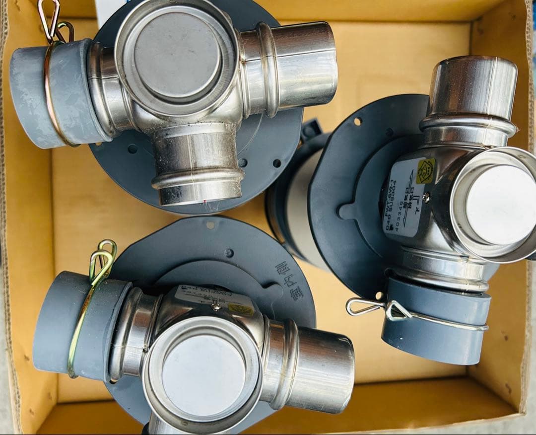 最終✳︎新品 サンポット　ＦＦストーブ 排気筒 3コセット