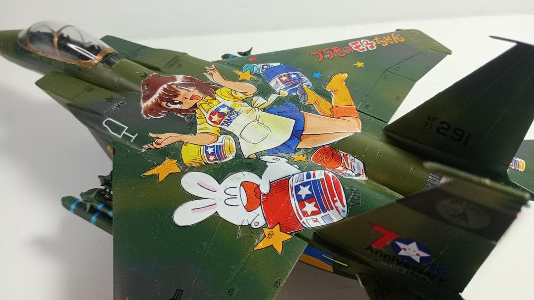 ハセガワF-15Eストライクイーグル 『プラモのモ子ちゃん』仕様