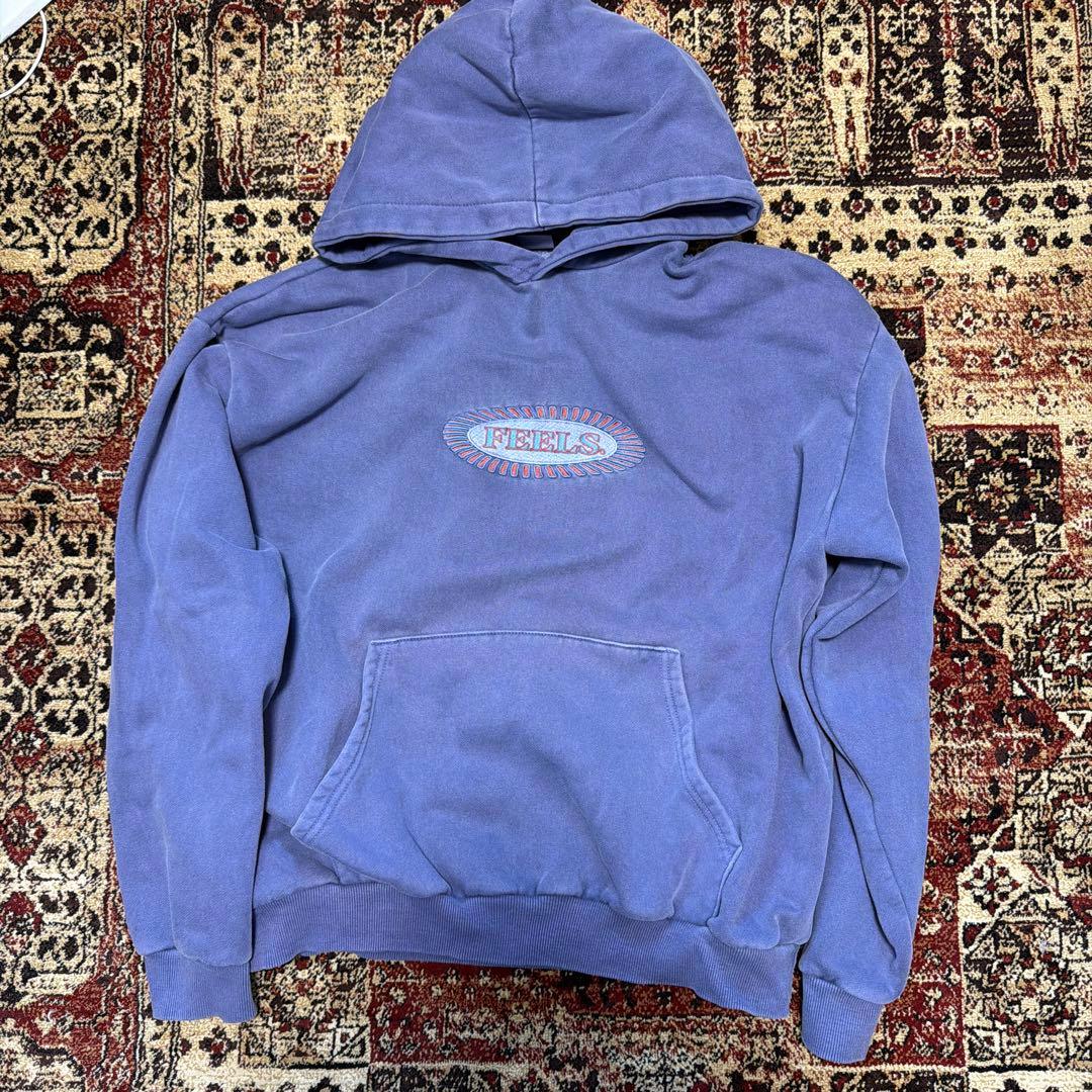 FEELS. PIGMENT DYE HOODIE sサイズ