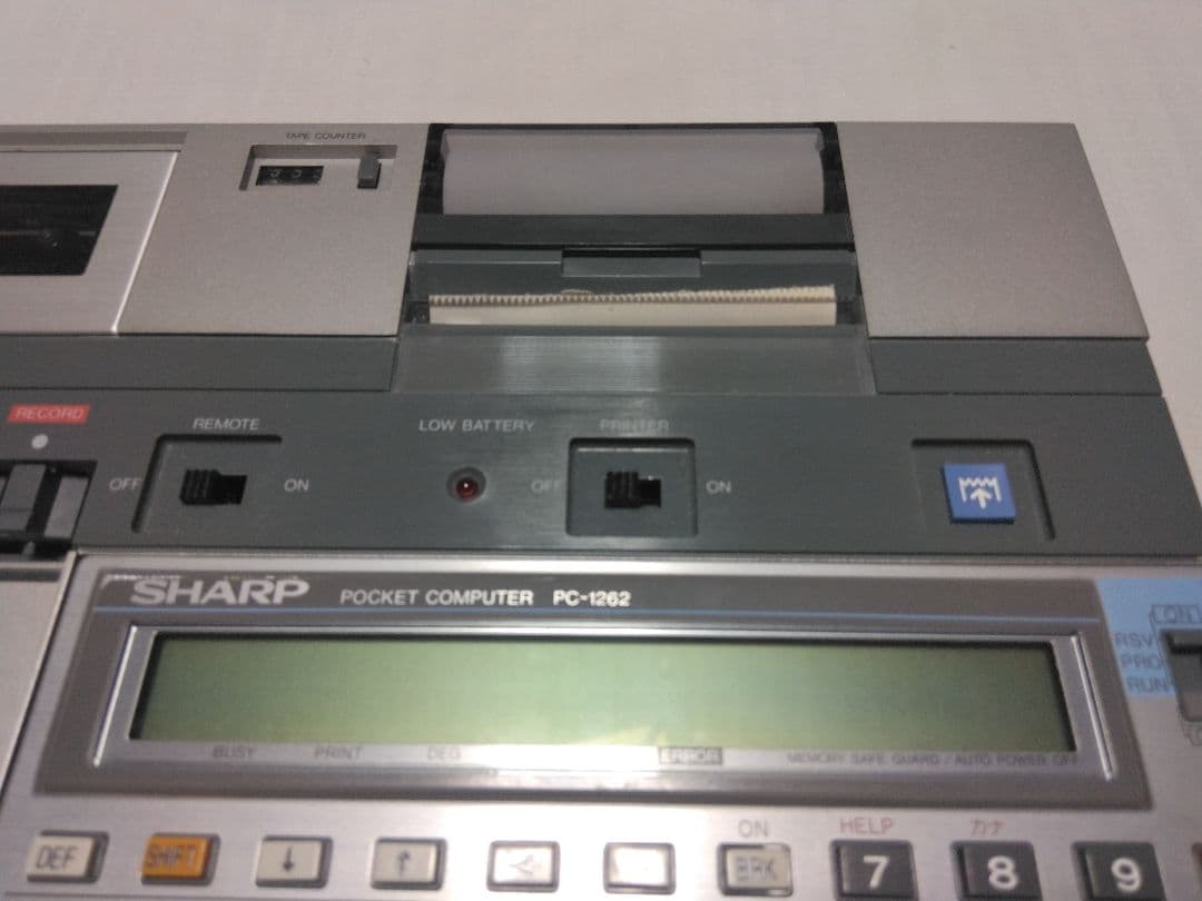 SHARP ポケットコンピューター CE-125S PC-1262 ジャンク品