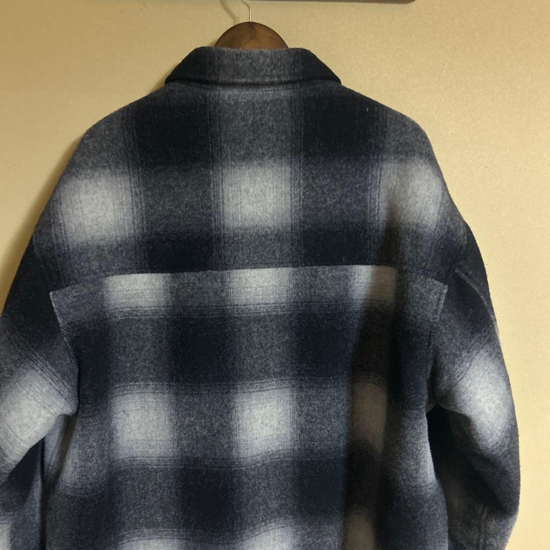 ジャケット・アウター COOTIE Ombre Check Wool CPO Jacket 24aw