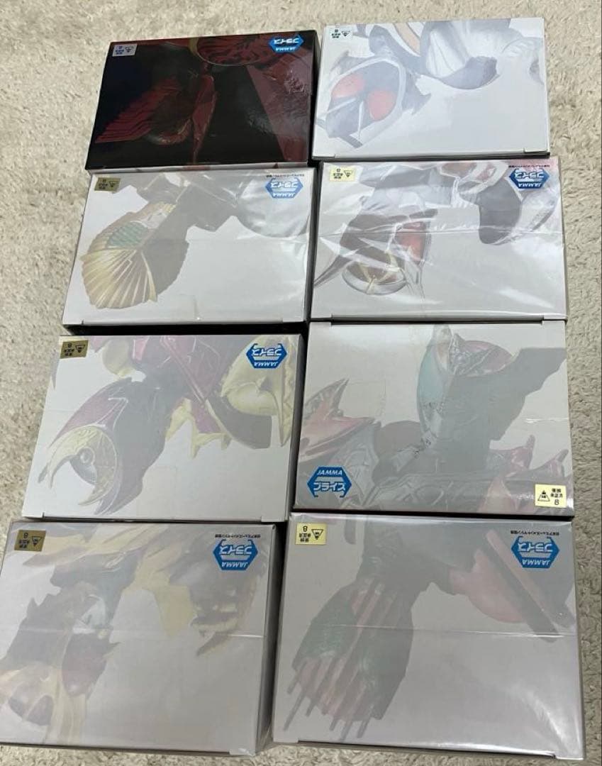 仮面ライダー DXF ディケイド キバ ウィザード クウガ ダジャドル 8個