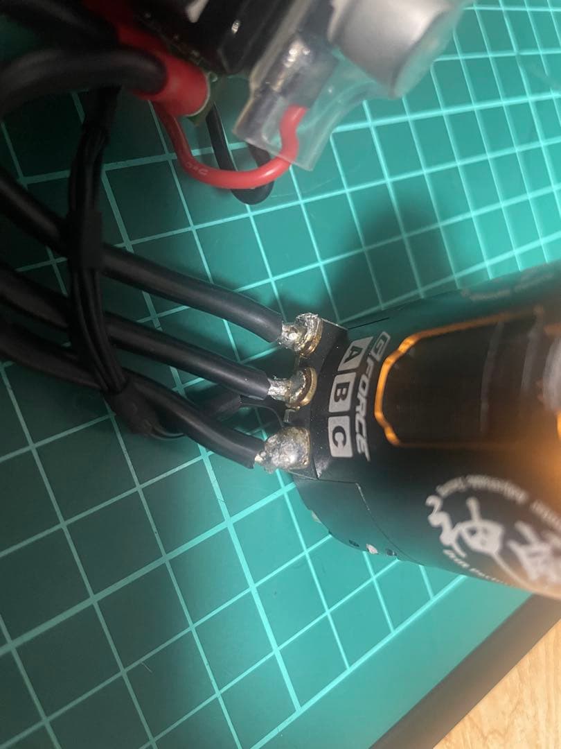 ジーフォース BLC90 ブラシレスESC＆神威10.5T ブラシレスモーター