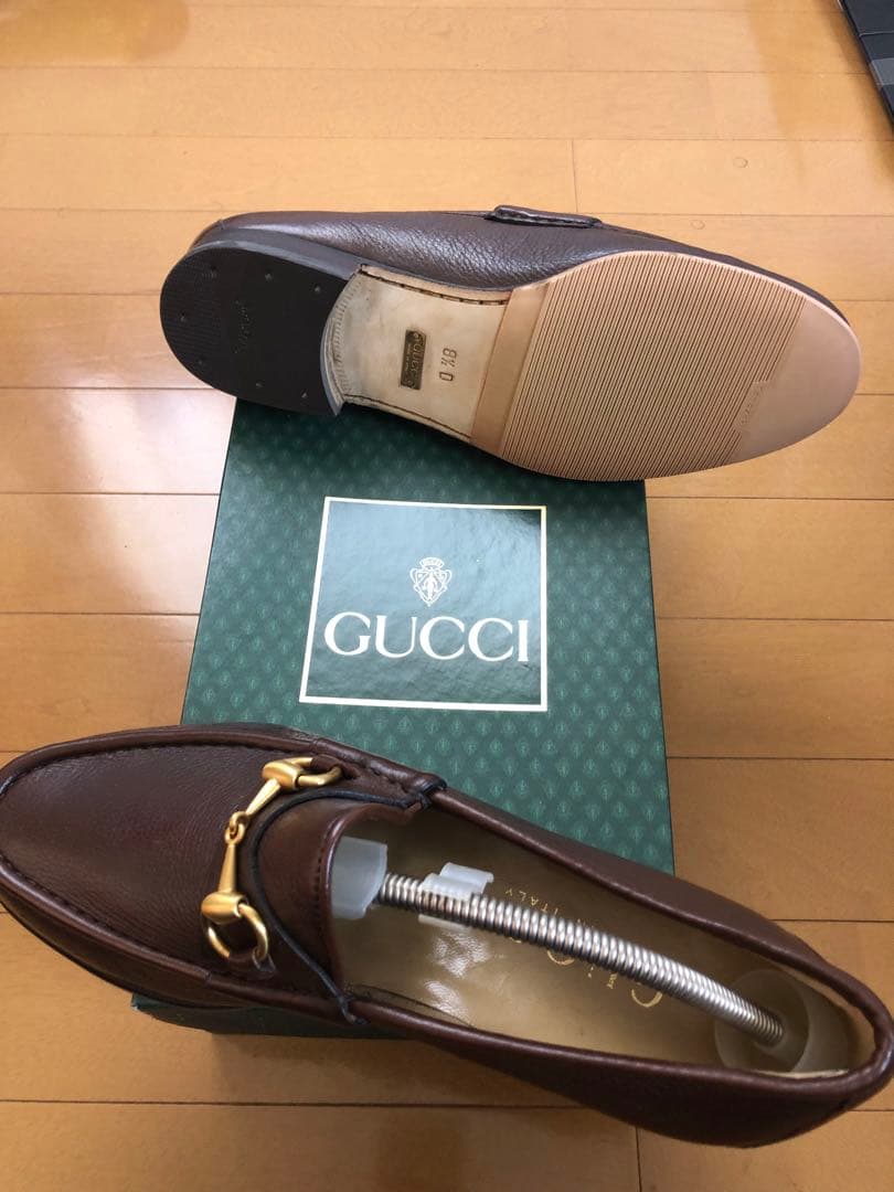 g*t様 GUCCI ブラウン モカシン 10