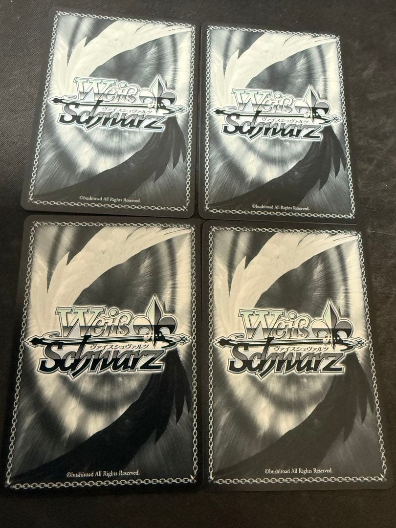 ヴァイスシュヴァルツ 　PASSION!!!!!! 藤島慈　SR 4枚セット
