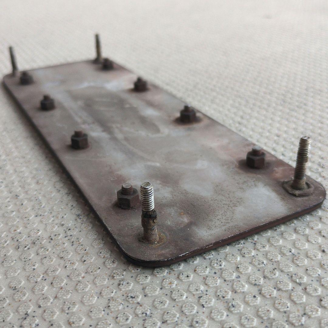 鉄道グッズ：鉄道プレート 営団地下鉄 営団3000系車番、Sマーク(実車取外品)