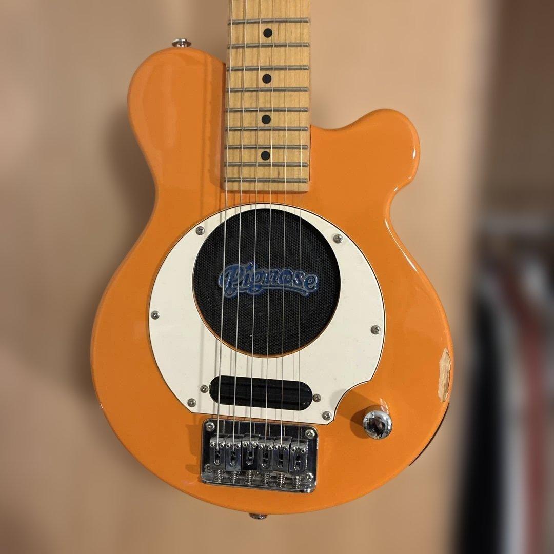 ピグノーズ　PGG200 オレンジ　メイプルネック