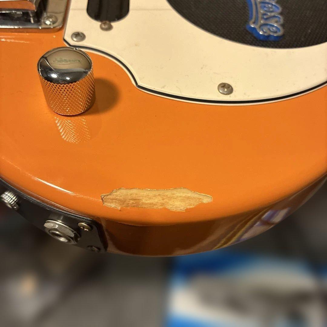 ピグノーズ　PGG200 オレンジ　メイプルネック