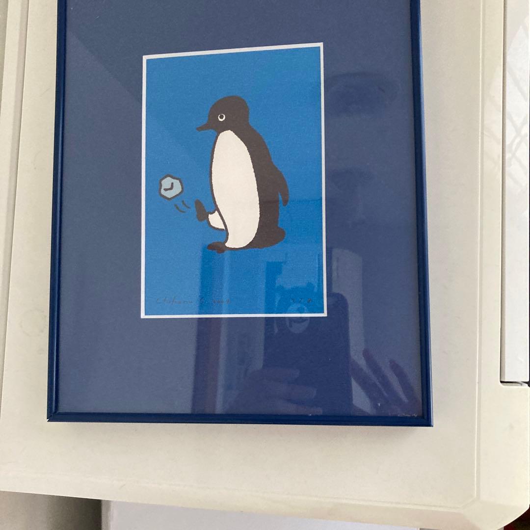 さかざきちはる リトグラフ　ペンギン
