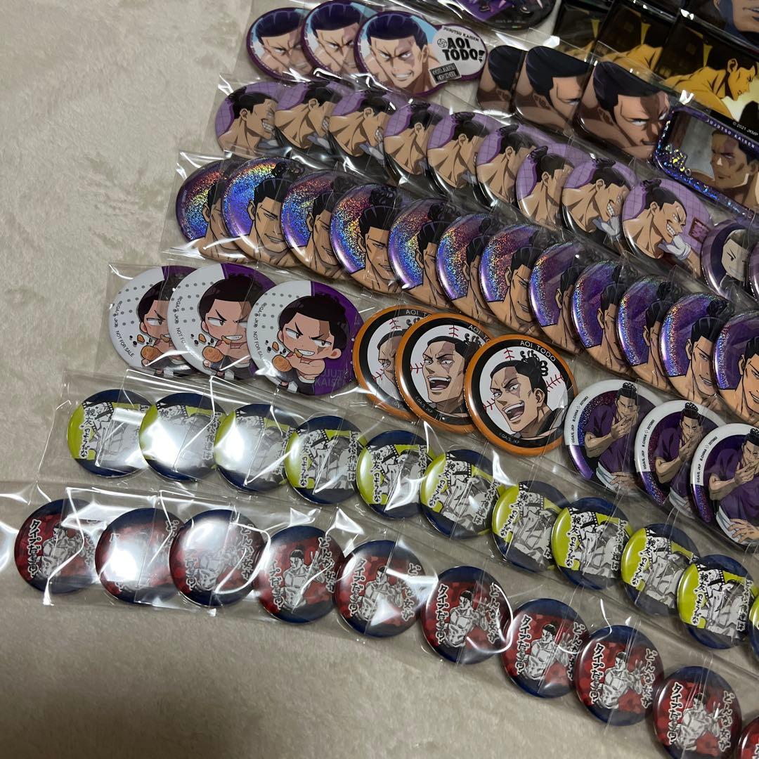 呪術廻戦 東堂葵 缶バッジ まとめ売り