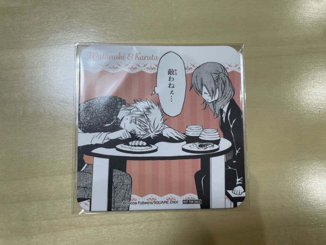 妖狐×僕SSカフェ　藤原ここあカフェ　大阪限定　コースター　わたかる　いぬぼく