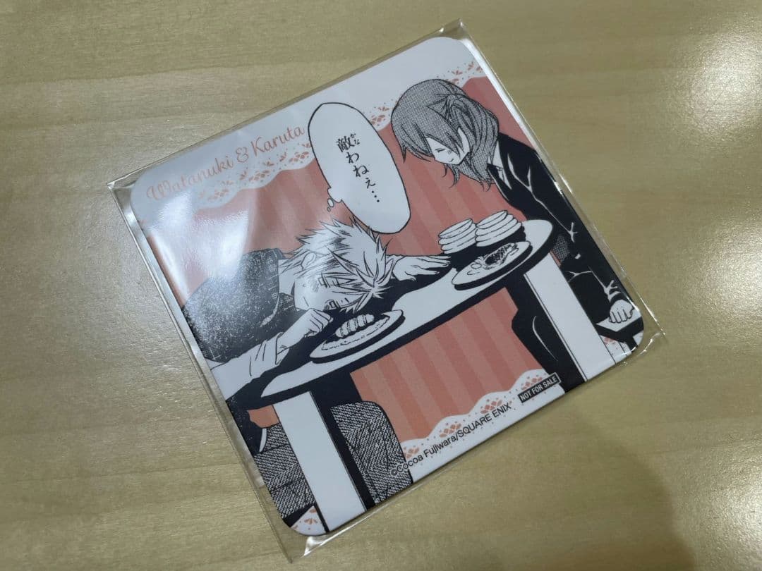 妖狐×僕SSカフェ　藤原ここあカフェ　大阪限定　コースター　わたかる　いぬぼく