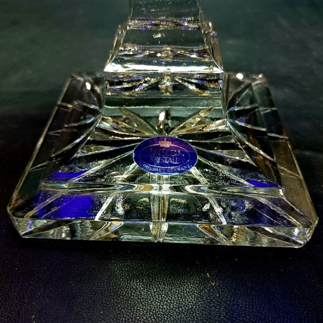 DRESDEN ドレスデン 草花模様 カット コンポート 盛り皿