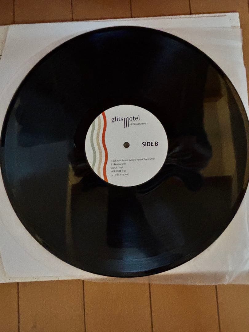 glitsmotel LP HANG×唾奇　レコード