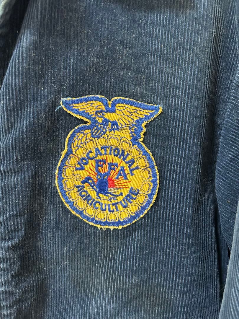 FFA ジャケット ネイビー コーデュロイ