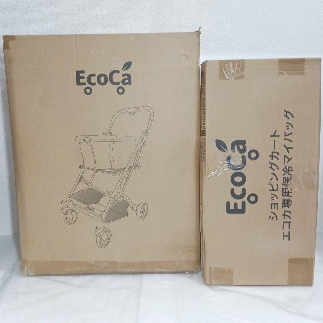 EcoCa エコカ EC15 ショッピングカート 買い物カート 保冷バッグ付き