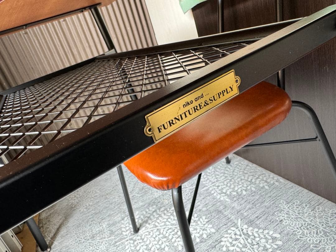 Niko and. ニコアンド リビングテリトリー ダイニングテーブルS オーク