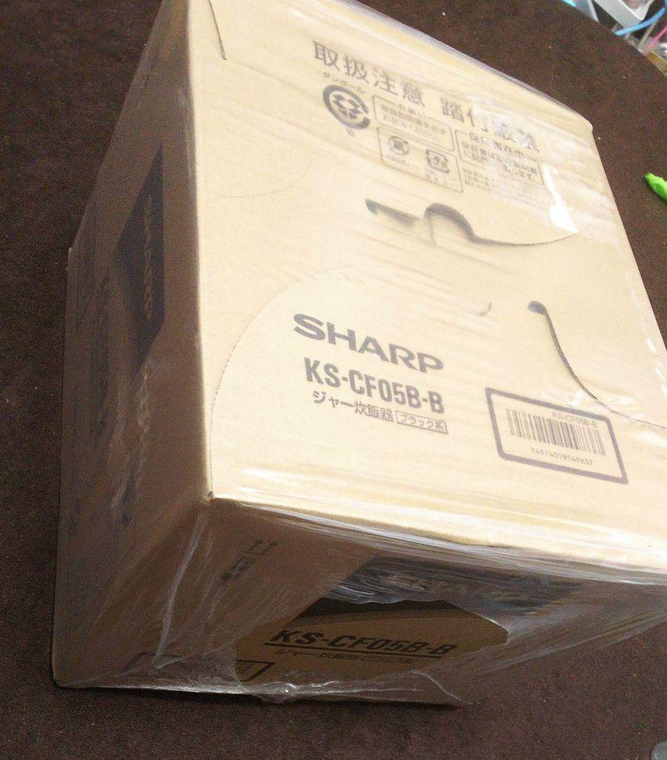 新品未開封 シャープ 炊飯器 KS-CF05B ブラック