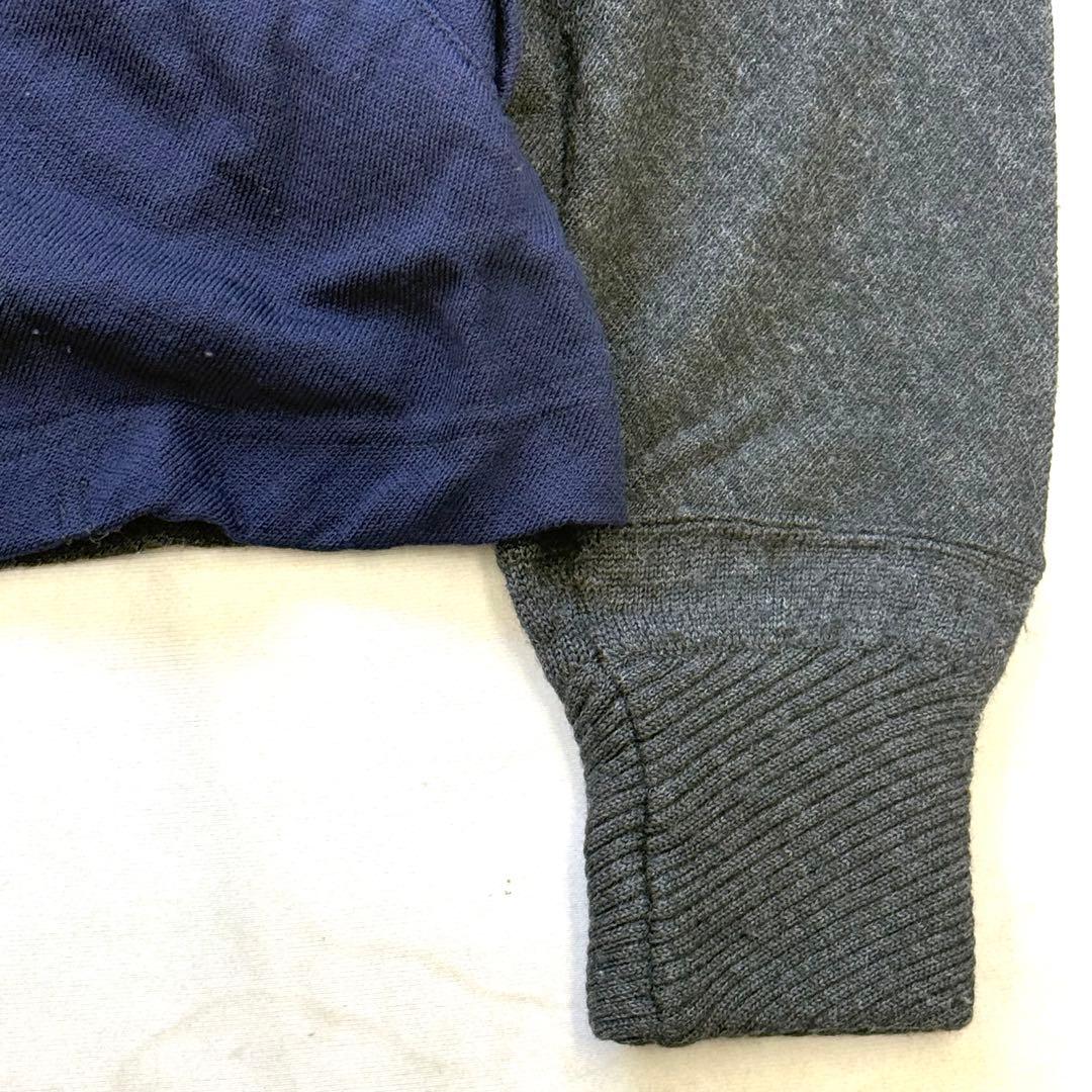 97AW バイアス期 コムデギャルソンオムプリュス ニットブルゾン ウール縮絨