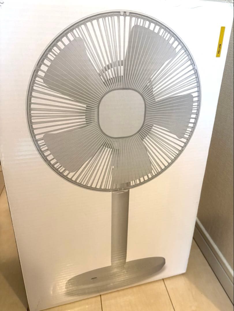 ±0 プラスマイナスゼロ 扇風機 イエロー