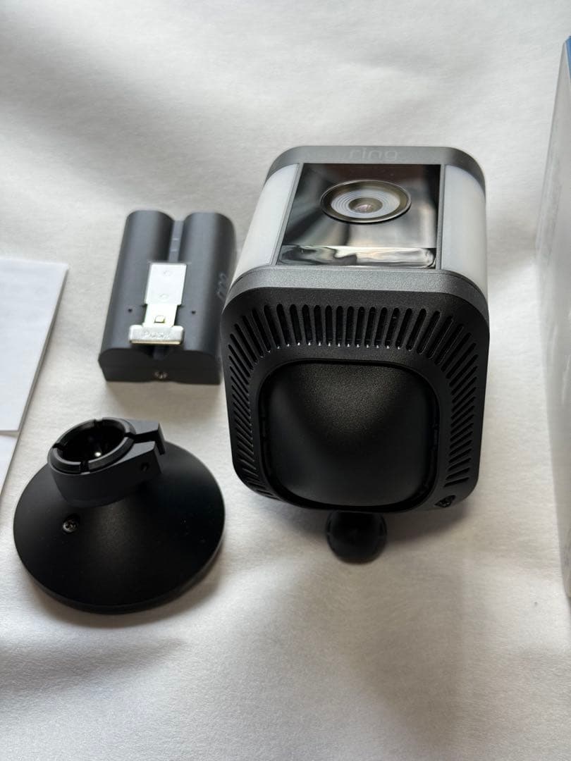 【美品】Ring 屋外用　スポットライトカム プラス バッテリーモデル