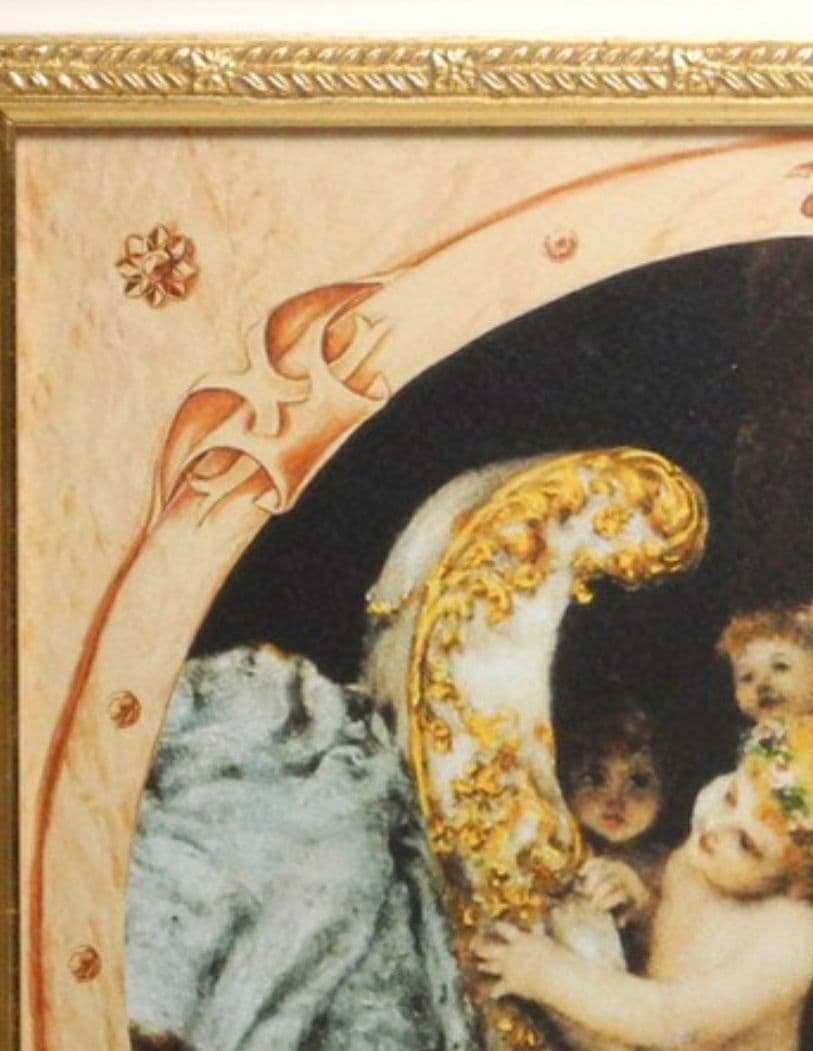 要問い合せ♥️イタリア製♥️ヨーロピアン　幸せ引き寄せ　天使　エンジェル　絵画