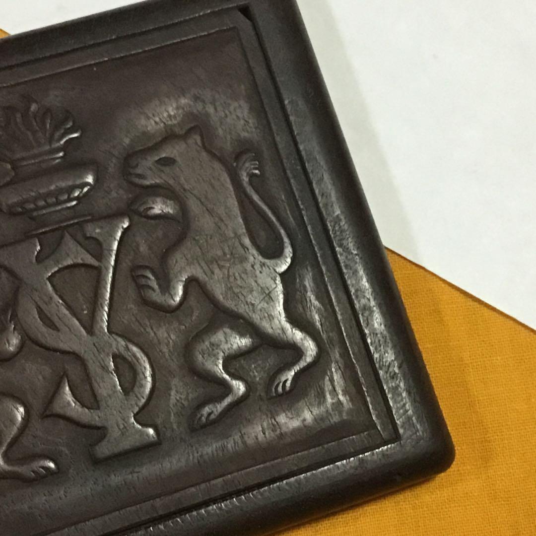 昔のシガレットケース　木製