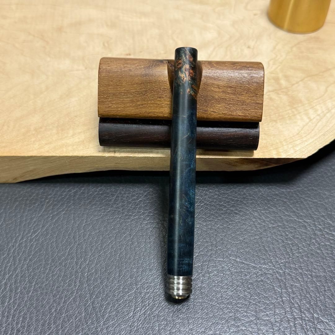 136楓瘤スタビ　PG-5用カスタム木軸　低重心Rタイプ　溝　ステン