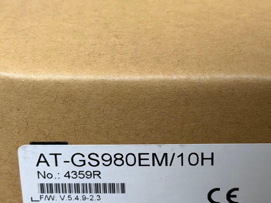 アライドテレシス AT-GS980EM/10H 4359R