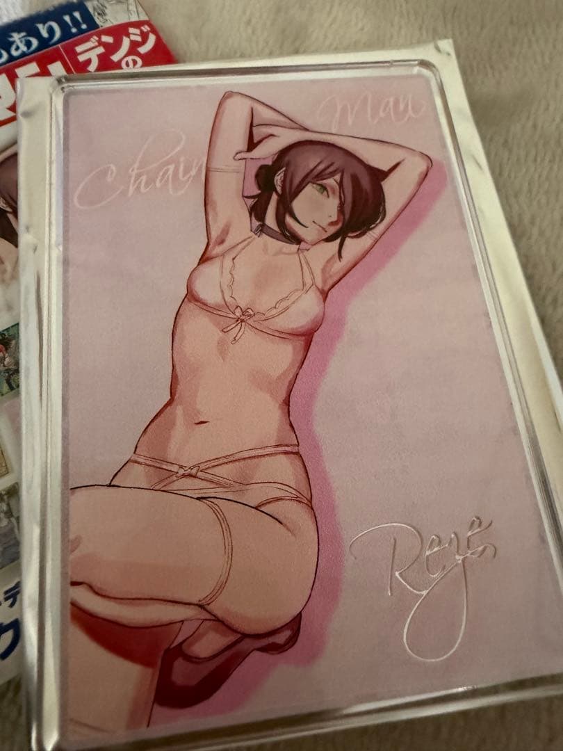 チェンソーマン　レゼ　デンジの袋とじコレクション レゼ アクリルカード　原作絵