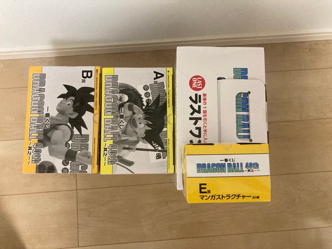 R*N様 【新品】一番くじドラゴンボール40th　A 賞B賞ラストワン賞セット