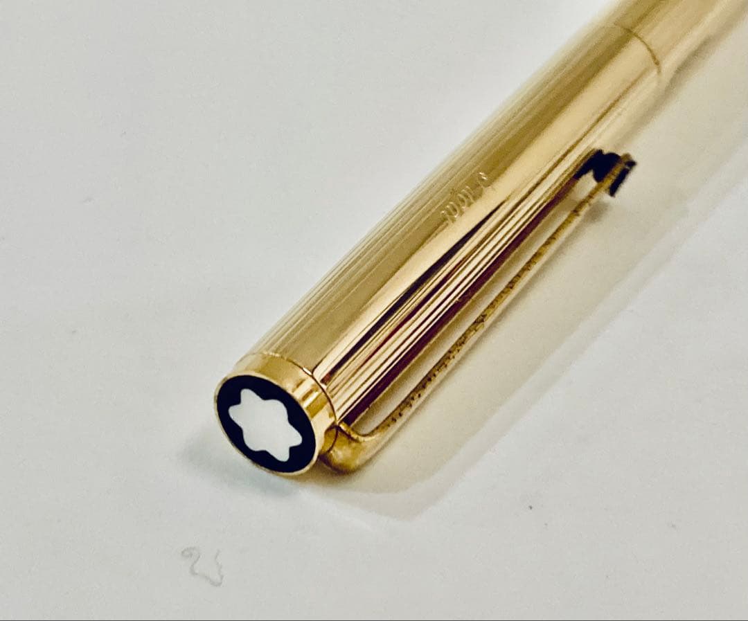 西ドイツ製◆モンブラン高級万年筆ノブレスゴールド MONTBLANC 20金張り