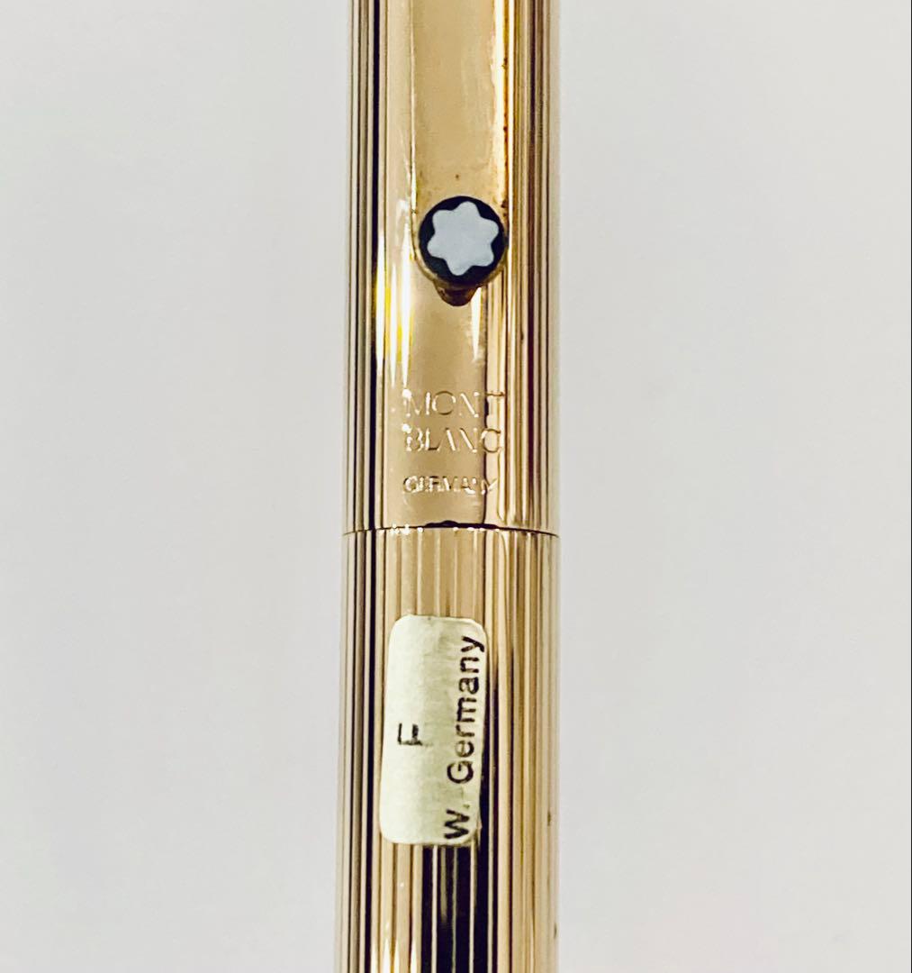 西ドイツ製◆モンブラン高級万年筆ノブレスゴールド MONTBLANC 20金張り