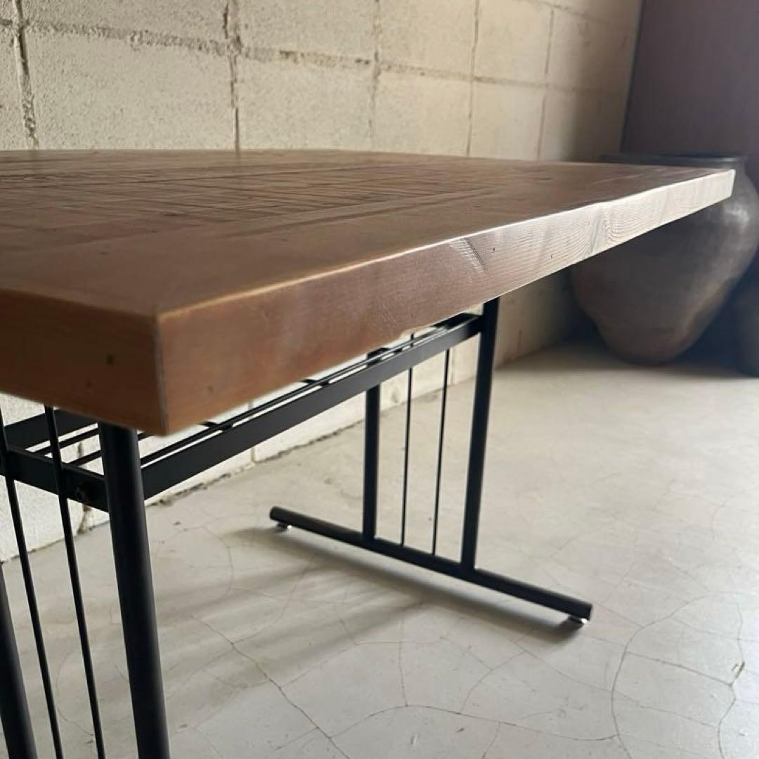 クラッシュゲート　ノットアンティークス　グリット　ダイニングテーブル　パイン古材