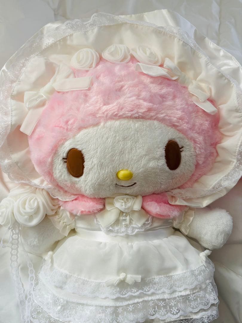 r*e様 ウェディングドレスのマイメロディ ぬいぐるみ
