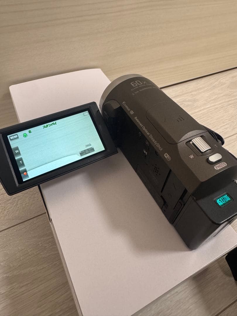 【美品】SONY HDR-cx680 ビデオカメラ本体 バッテリー ケース