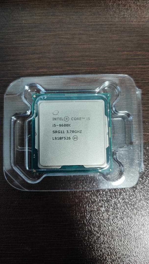 CPU Intel Core i5-9600K 9th Gen CPU