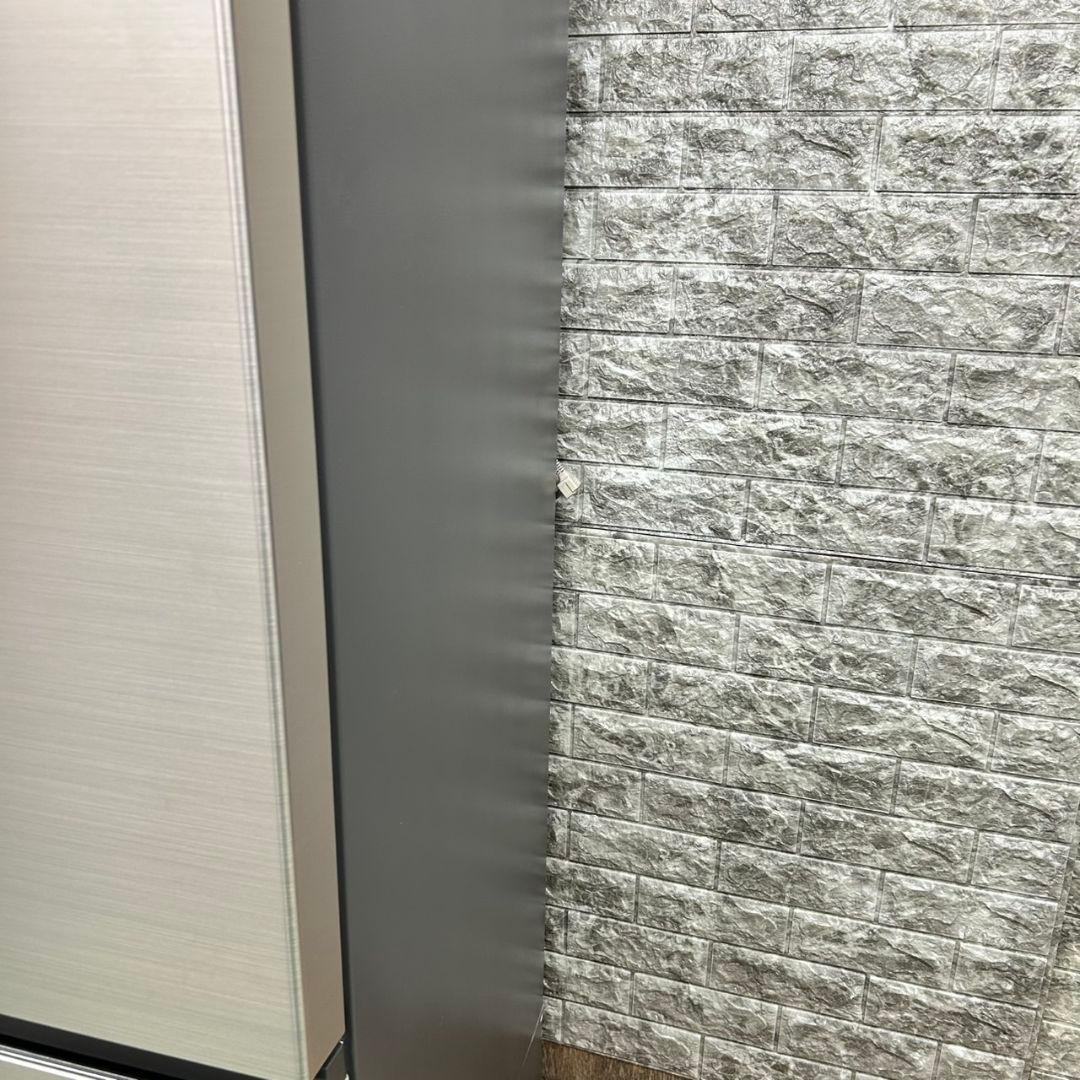 734 冷蔵庫　大型　300L強　左開き　自動製氷機付き　極美品　保証込　家庭用