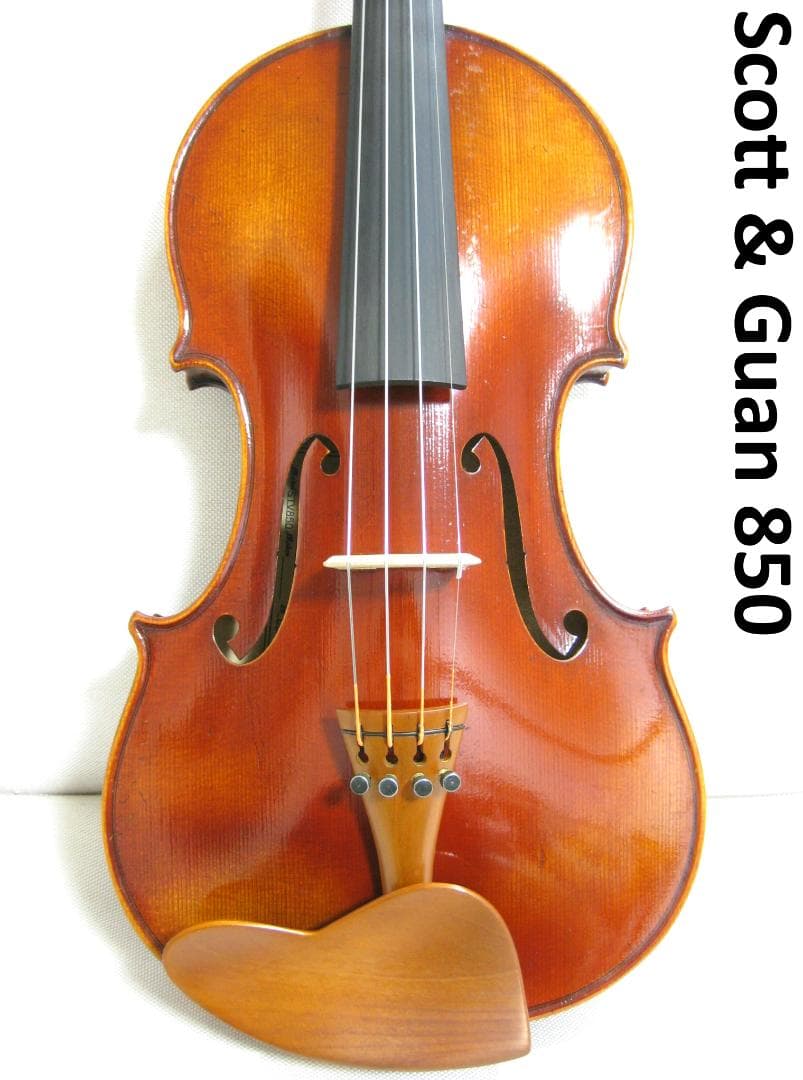 【良彩ガルネリ型カノン砲】 Scott & Guan STV850 バイオリン