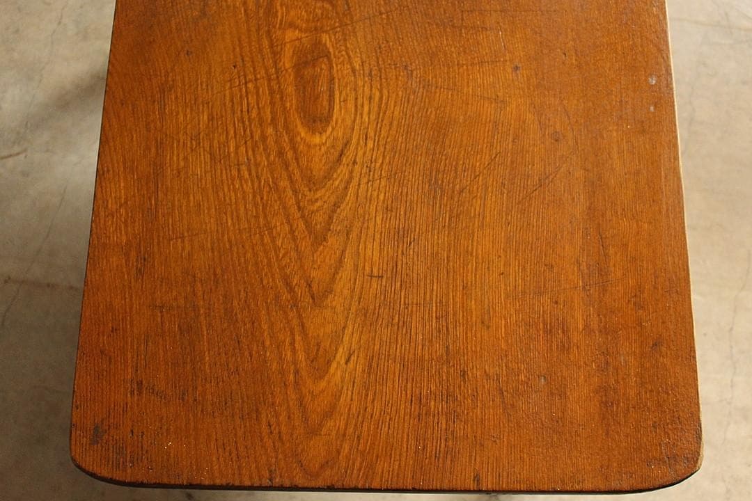 古い小ぶりな折り畳みテーブル　ちゃぶ台　古家具　古民家　古道具