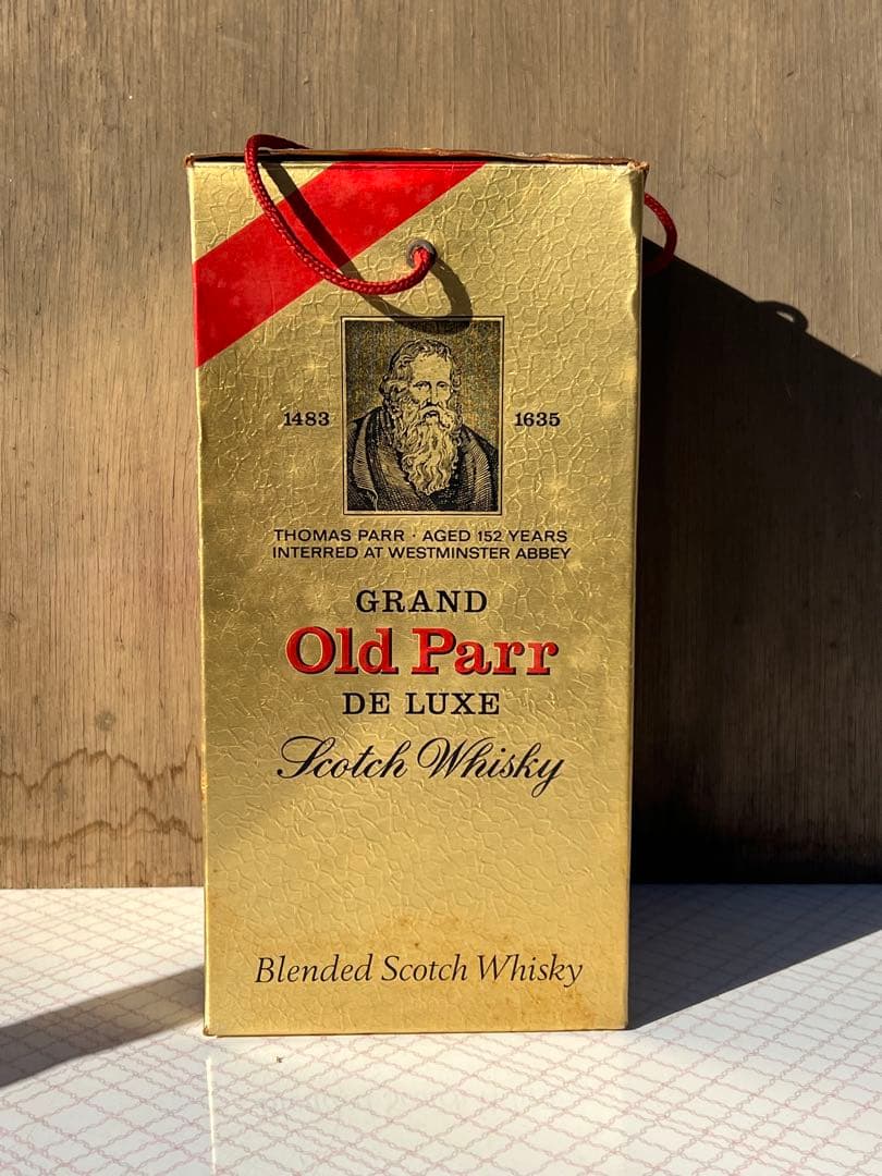 古酒　未開封　Old Parr スコッチウイスキー 750ml 43%
