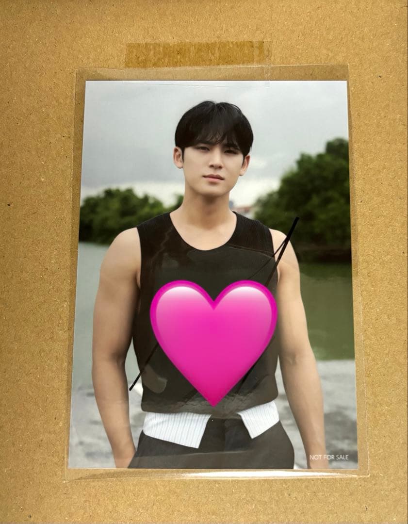 SEVENTEEN ミンギュ　SPILL THE FEELS サイン入り生写真