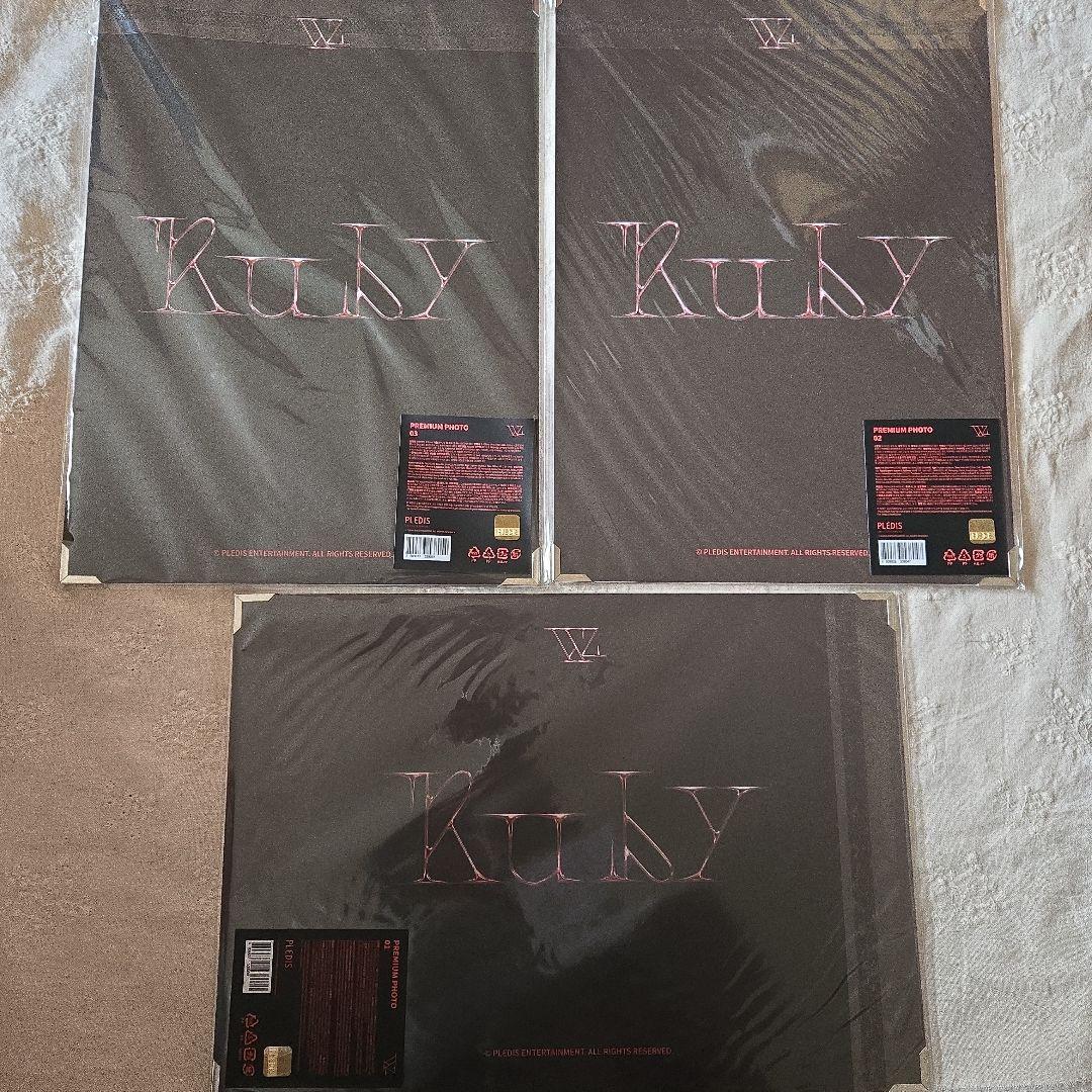 SEVENTEEN セブチ WOOZI ウジ Ruby プレミアムフォト 3枚