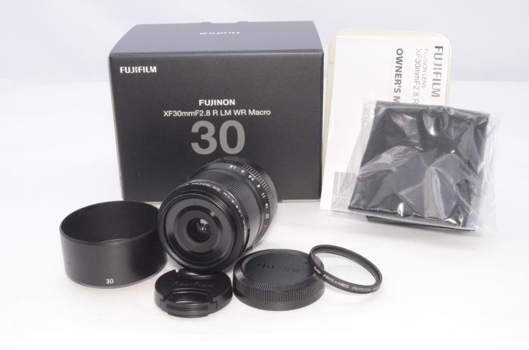 ◆美品◆富士フイルム XF30mm F2.8 R LM WR Macro