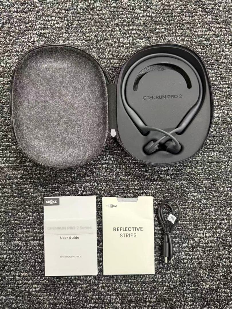 OpenRun Pro 2骨伝導イヤホン ブラック